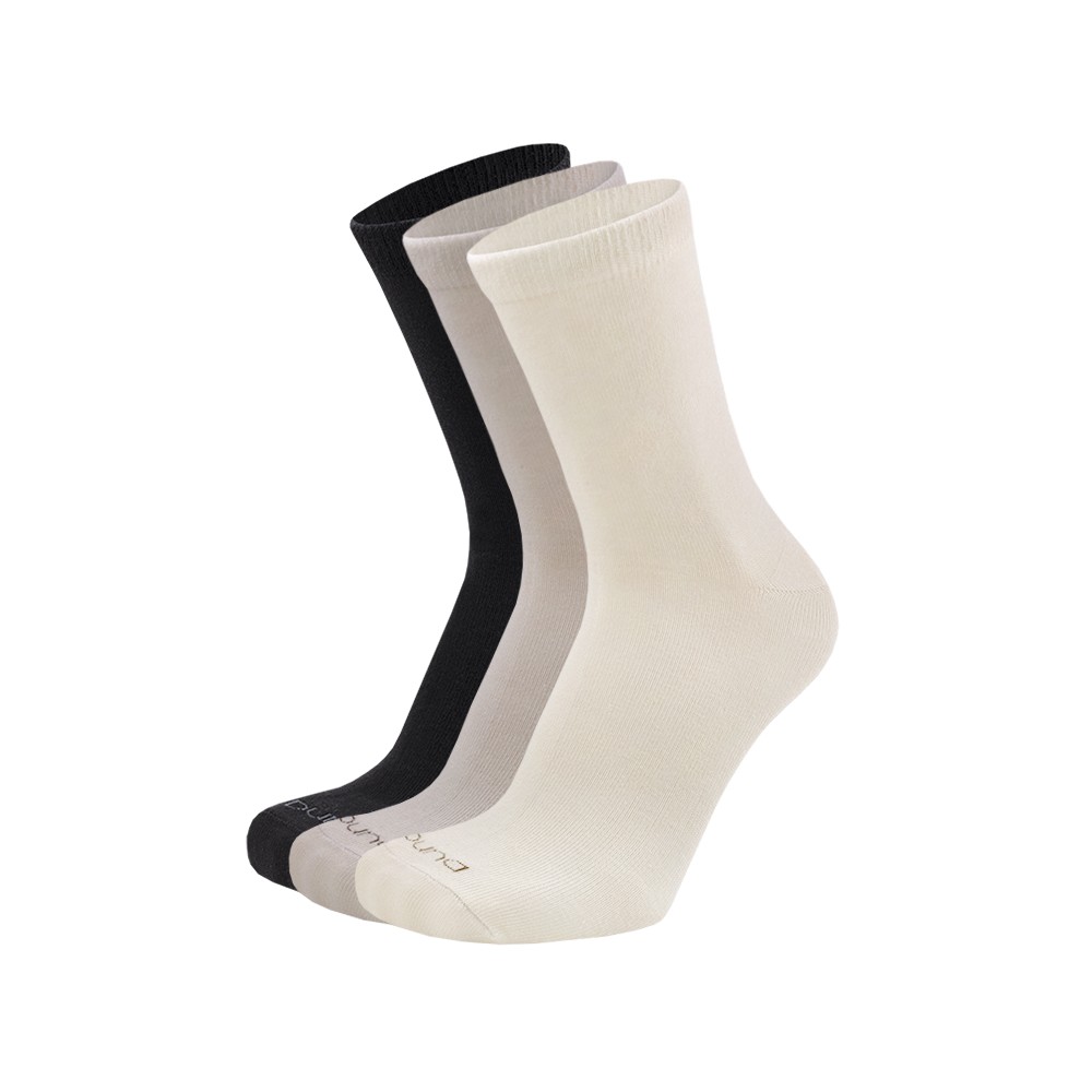 Набір шкарпеток жіночих демісезонних з 3-х пар, із бавовни DUNA 1066-1