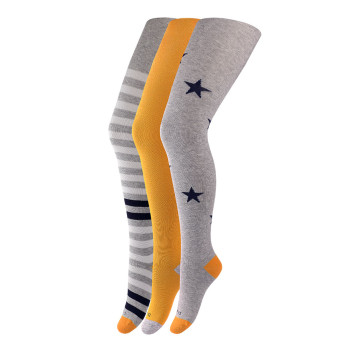 Колготки детские из трех пар DUNA 1095