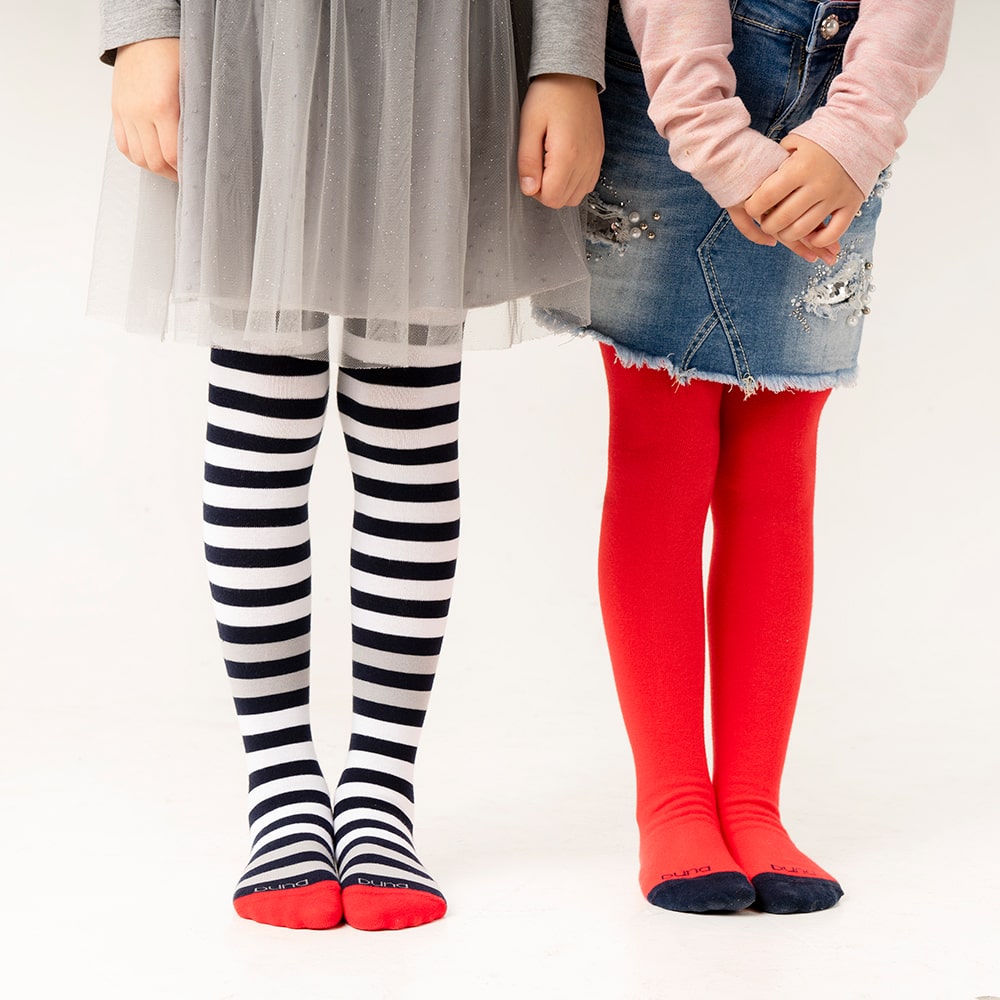 Колготки детские из трех пар DUNA 1095-1