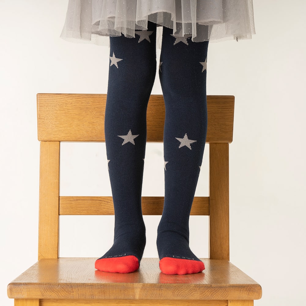 Набір з 3-х пар. Колготки бавовняні дитячі DUNA 1095-1