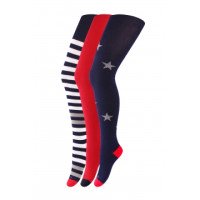 Колготки детские из трех пар DUNA 1095-1