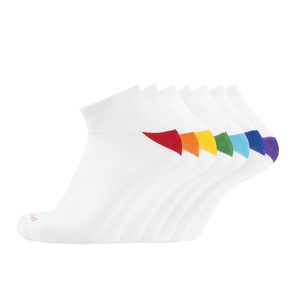 Набор носков женских хлопчатобумажных демисезонных с 7-и пар DUNA 1516