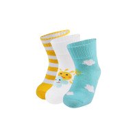 Набір дитячих шкарпеток з 3-х пар, для немовлят демісезонні DUNA 1614