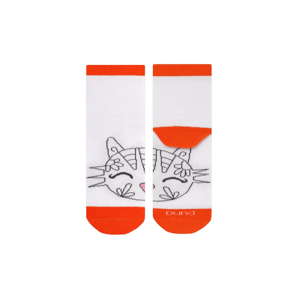 Набір дитячих шкарпеток "Розмальовка" з 2-х пар DUNA 1615