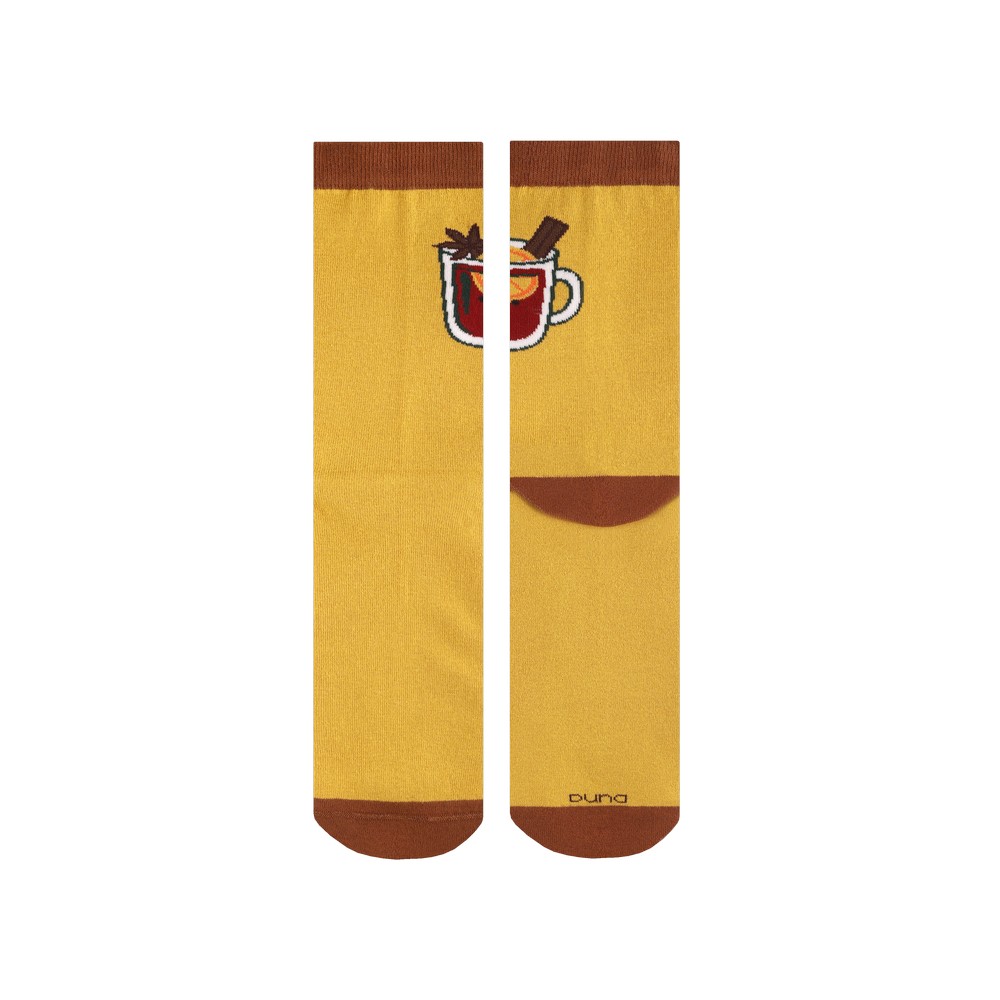 Набор носков «Щедрий вечір» из 2-х пар, махровый след DUNA 1631