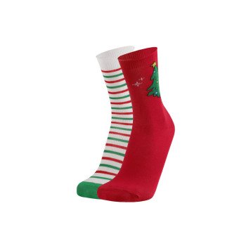 Набор из 2-х пар новогодних носков DUNA 1632