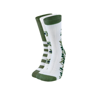 Набор носков женских из 3-х пар «Оливки» DUNA 1638