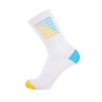 Носки патриотические женские UKRAINE демисезонные - DUNA 3358