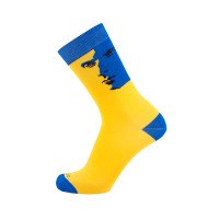 Носки патриотические БАНДЕРА СМЕРТЬ МОСКАЛЯМ демисезонные - DUNA 2237