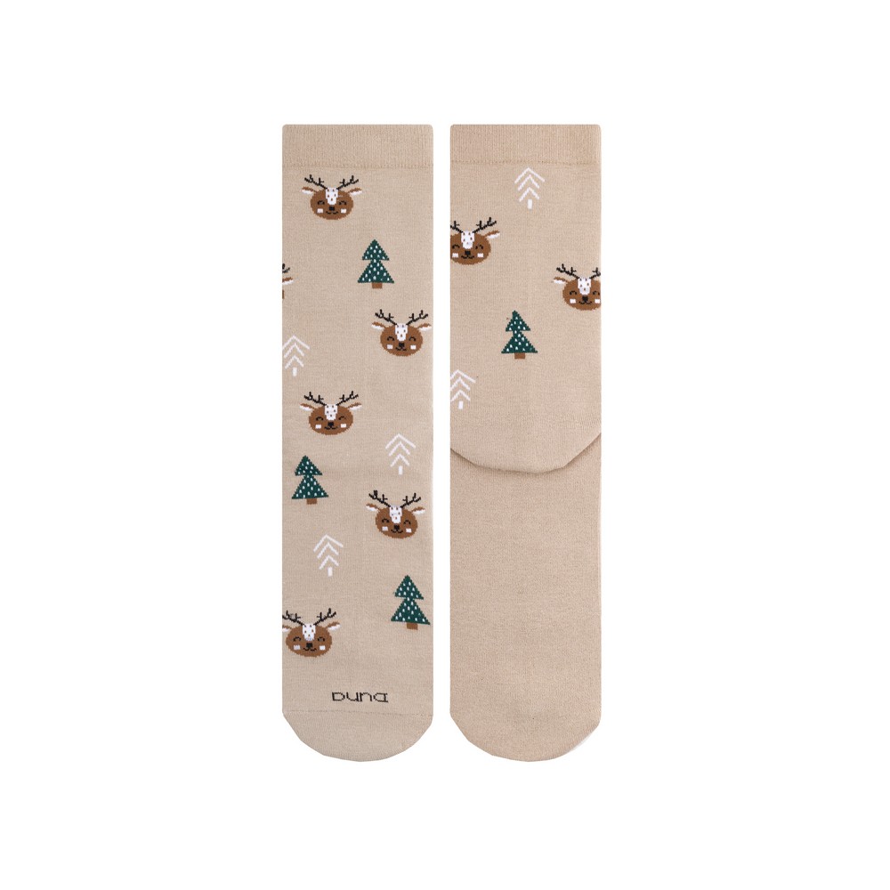 Носки мужские зимние хлопковые, с махровым следом DUNA 2248