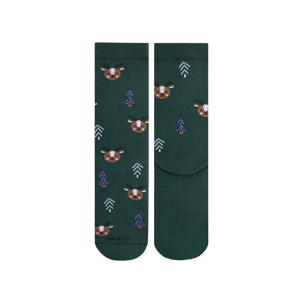 Носки женские зимние хлопковые, с махровым следом DUNA 3109