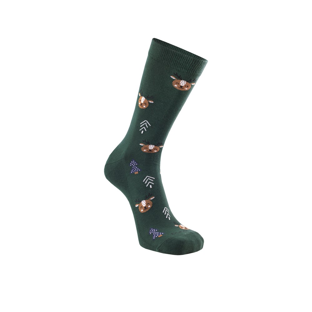 Носки женские зимние хлопковые, с махровым следом DUNA 3109