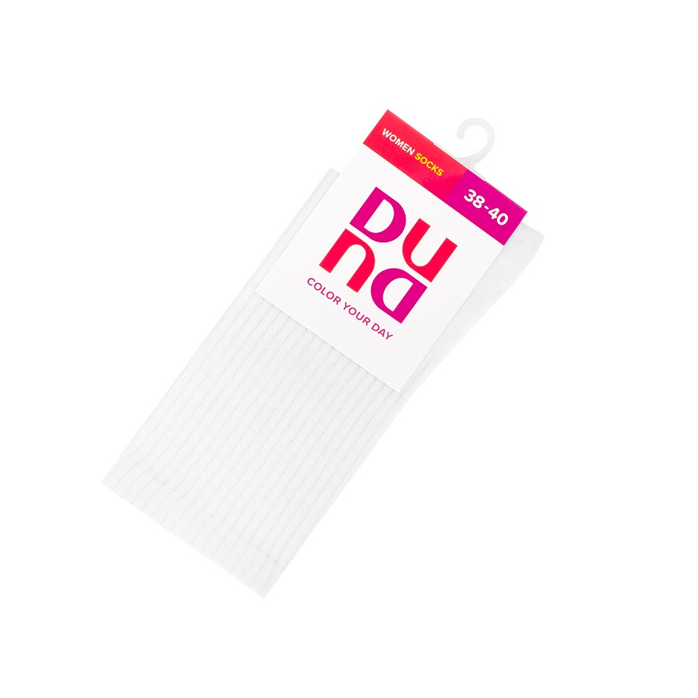 Набор из 3-ох пар носков в рубчик, высокие женские  DUNA 3341