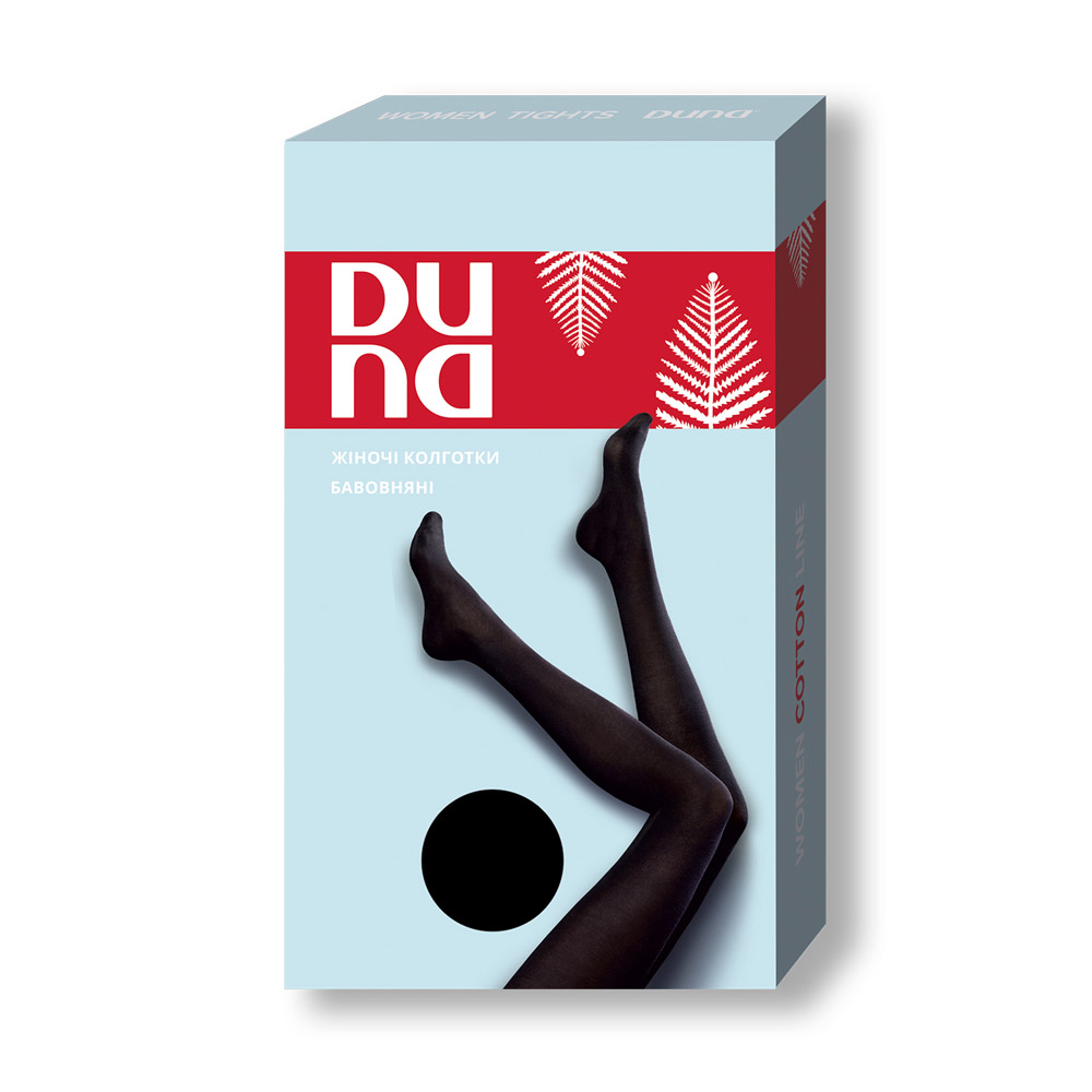 Колготки жіночі демісезонні бавовняні DUNA 3910