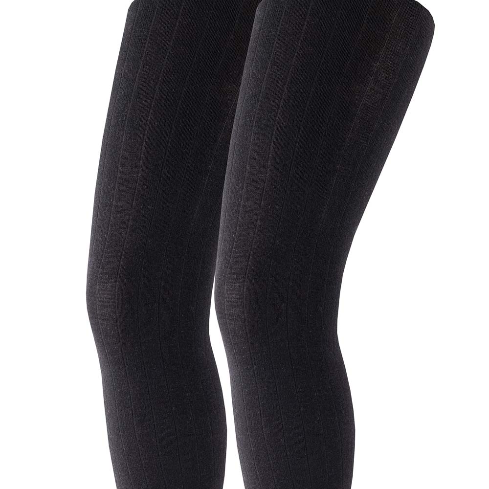 Колготки женские зимние, в рубчик, пряжа с шерстью DUNA 3913