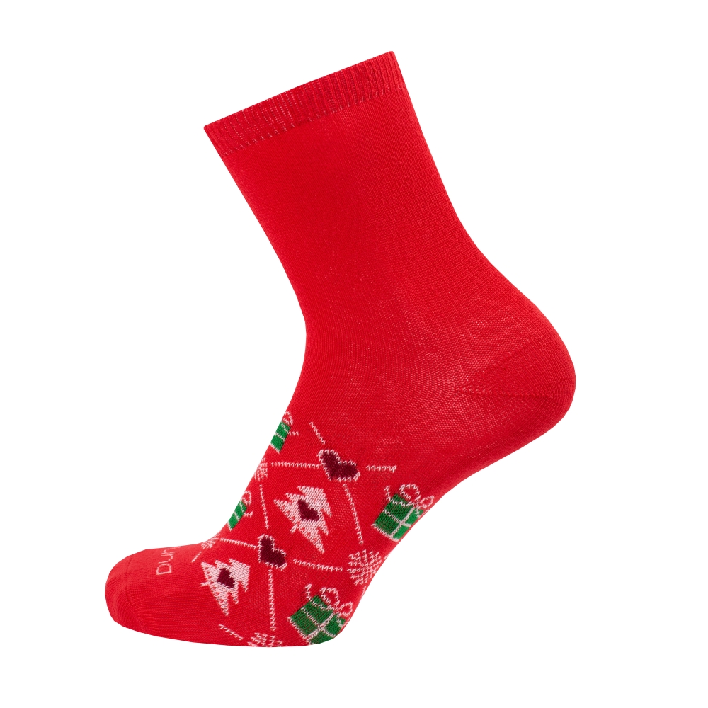 Шкарпетки новорічні бавовняні DUNA 4109