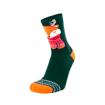 Носки детские зимние хлопковыее, махровые, с силиконом на стопе DUNA 4112