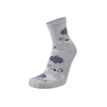 Носки детские зимние, махровый след с силиконом на стопе DUNA 4121