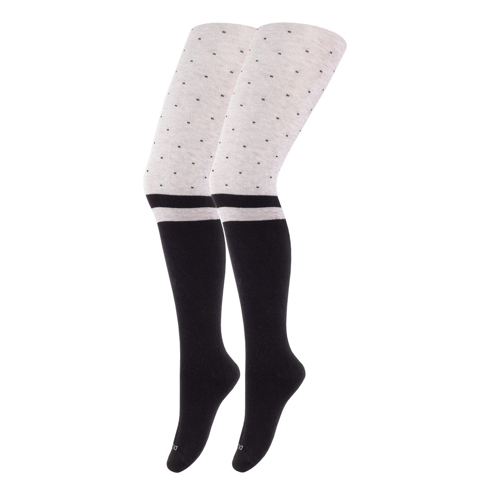 Колготки детские с имитацией получулок, демисезонные DUNA 4430