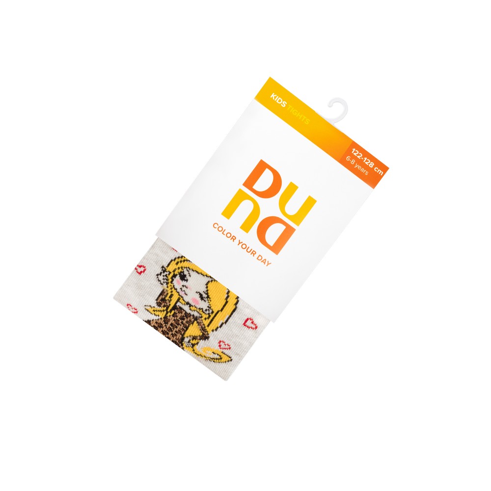 Колготки для дівчинки демісезонні бавовняні DUNA 4431