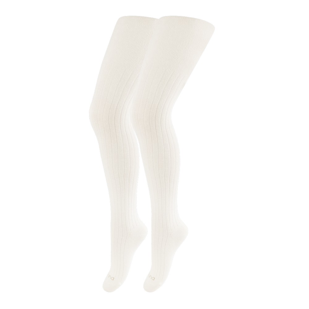 Колготки дитячі в рубчик демісезонні, з бавовни DUNA 4442