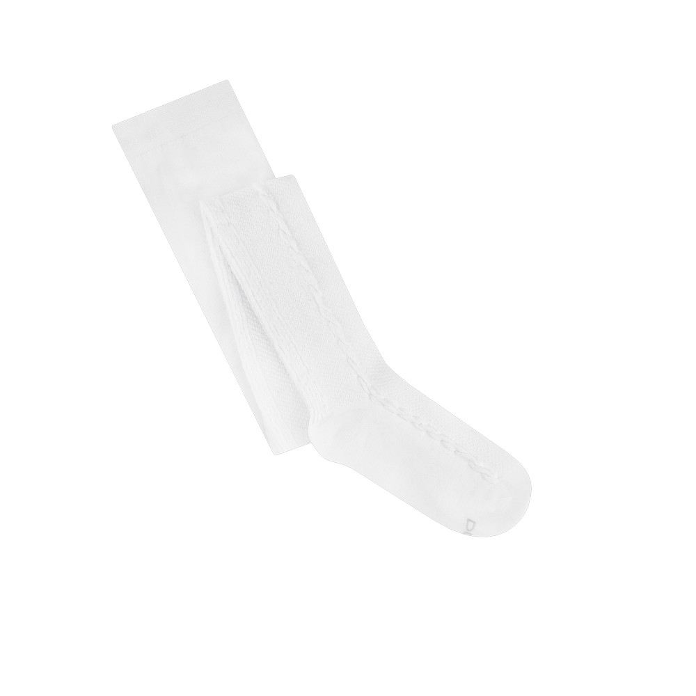 Колготки детские в узор, демисезонные из хлопка DUNA 4445