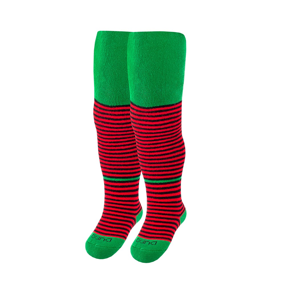 Колготки детские зимние, хлопковые, с внутренним плюшем DUNA 4943