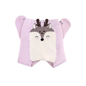 Колготки зимові бавовняні для немовлят, з широким клином на підгузок DUNA 4944