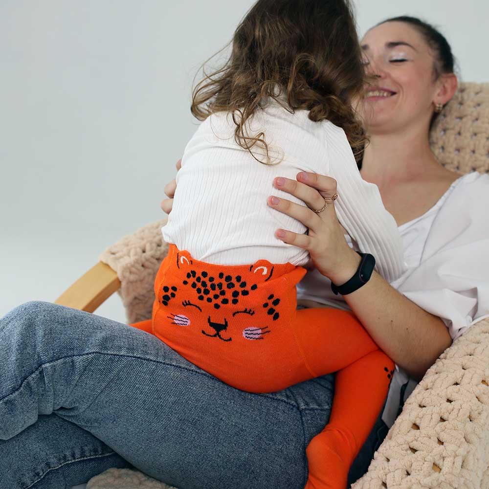 Колготки для немовлят, демісезонні із бавовни DUNA 4945