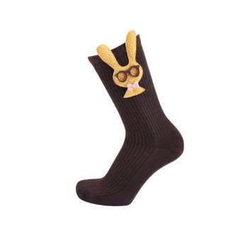 Носки детские с декором зайчики DUNA 5697-1