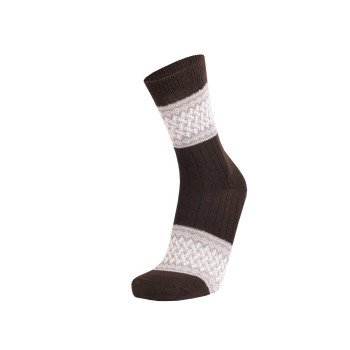 Носки зимние, пряжа с шерстью DUNA 5706