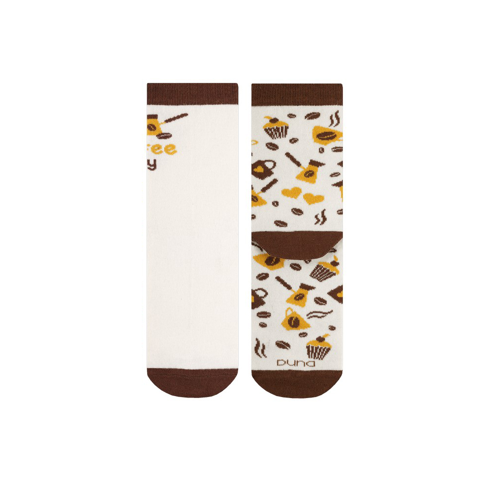 Шкарпетки різноніжки «Coffee Day» DUNA 5736