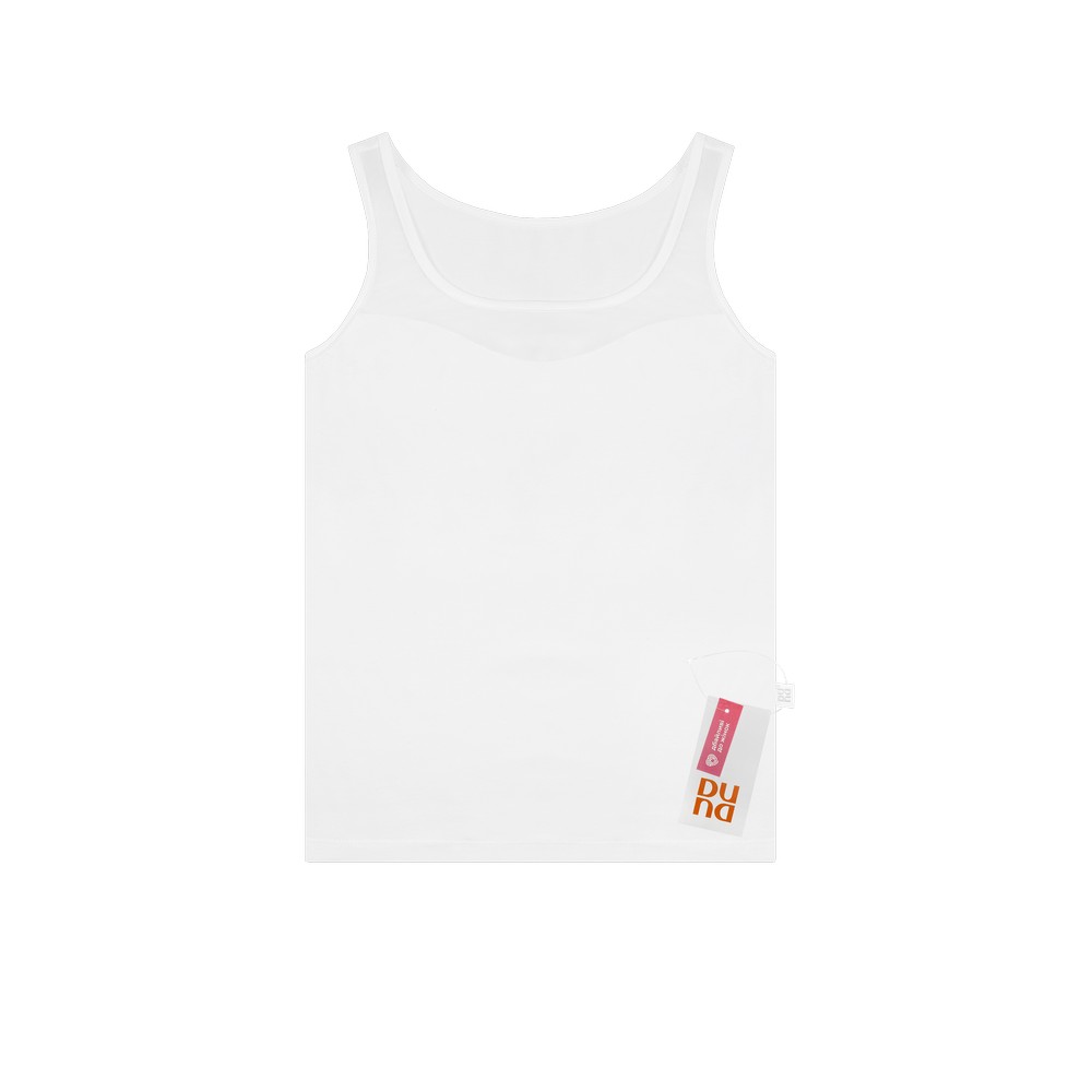 Майка жіноча, зі вставкою з сіточки DUNA 6084