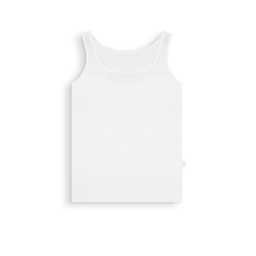 Майка жіноча, зі вставкою з сіточки DUNA 6084