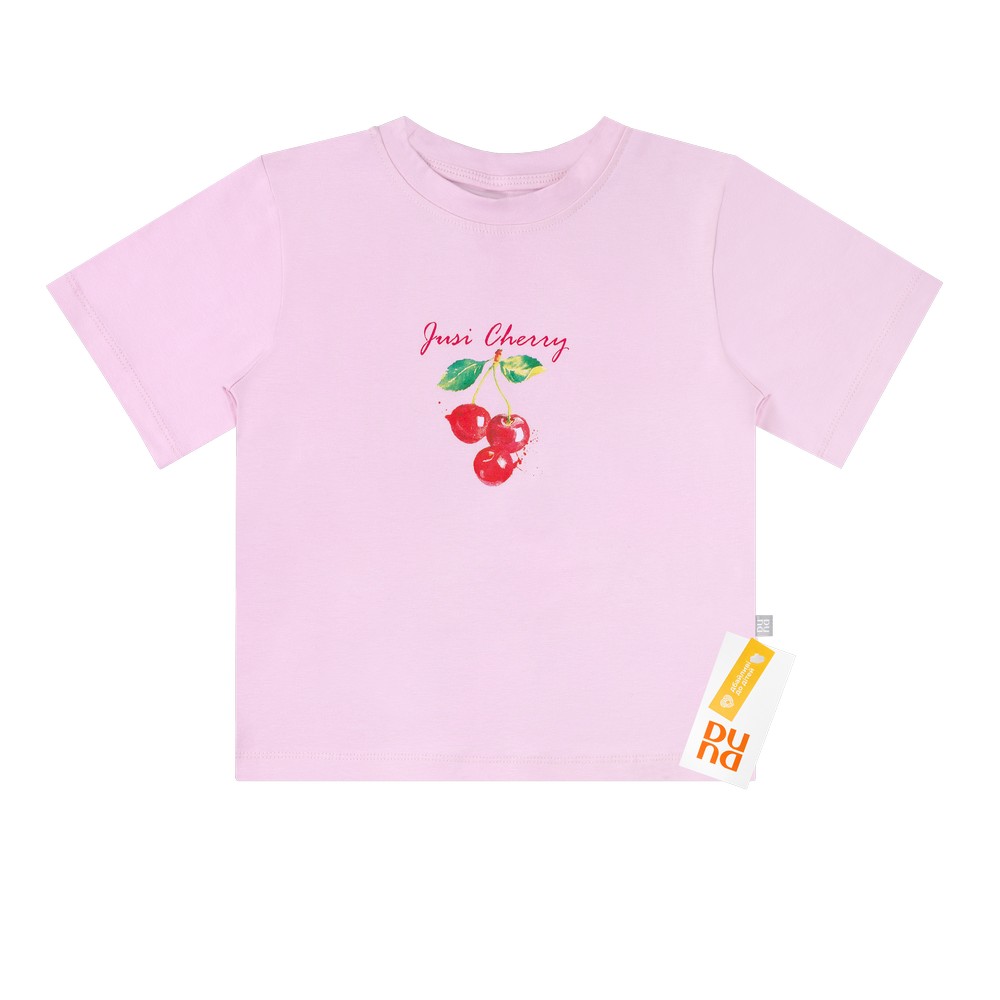 Футболка для девочки «Jusi Cherry» DUNA 6518