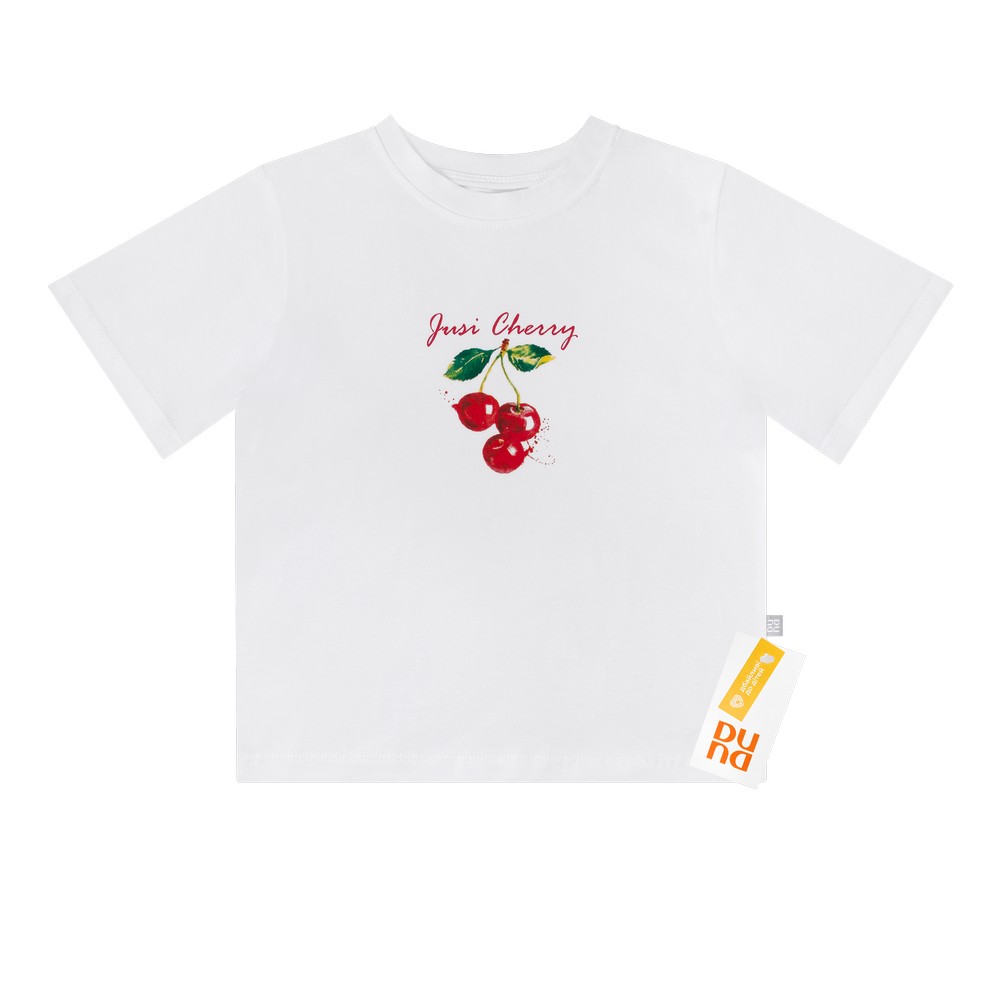 Футболка для девочки «Jusi Cherry» DUNA 6518