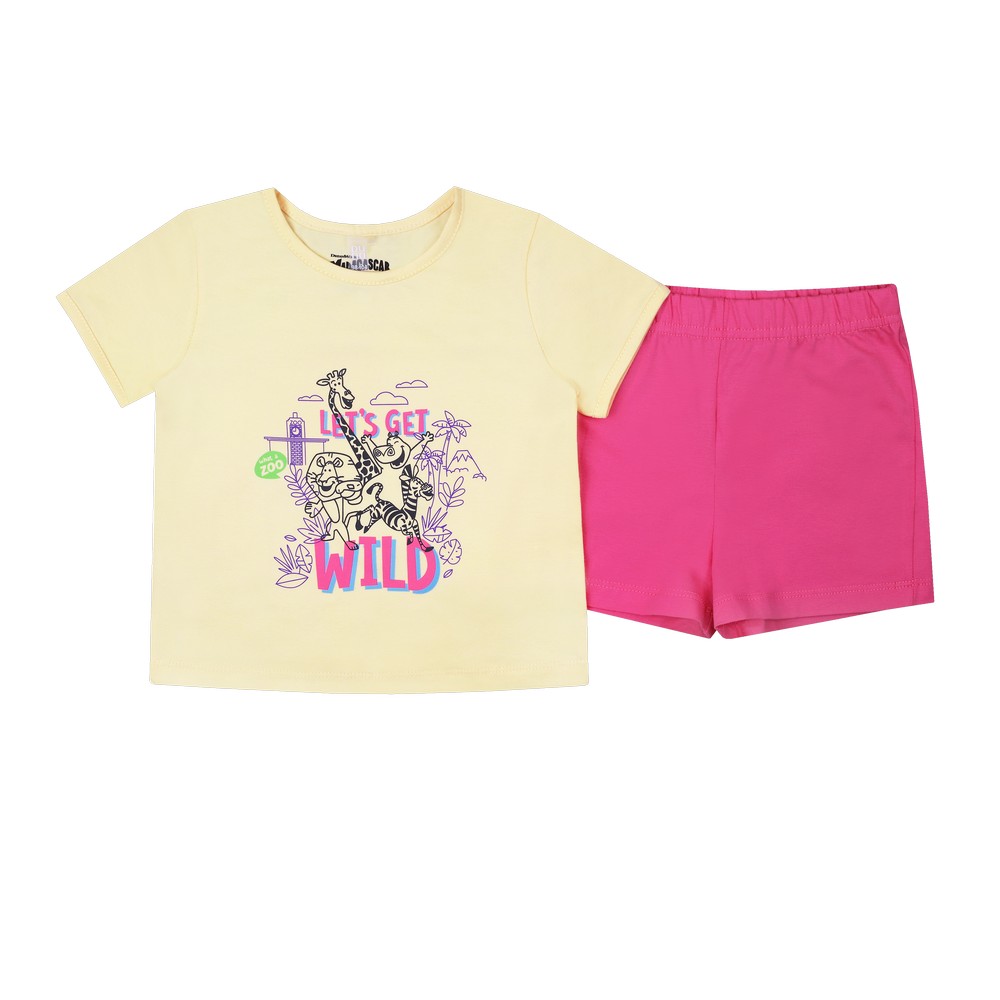 Дитяча піжама для дівчинки «Madagascar» DUNA 6530