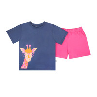 Детская пижама для девочки «Жирафа» DUNA 6541