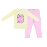 Детская пижама для девочки «Котик» DUNA 6557