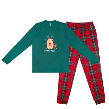 Детская пижама «Новогодняя» DUNA 6559-1