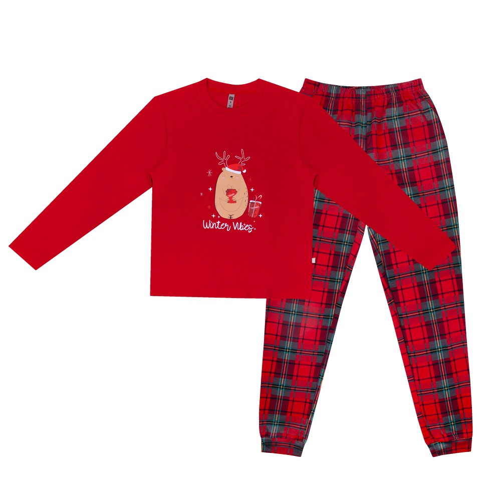 Дитяча піжама «Новорічна» DUNA 6559