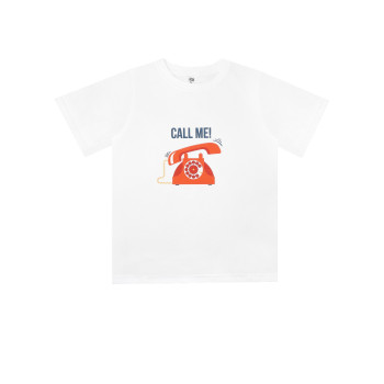 Футболка для девочки "Call me" DUNA 6569