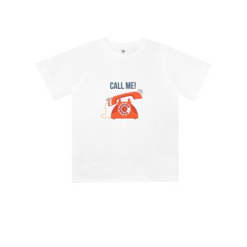 Футболка для девочки "Call me" DUNA 6569