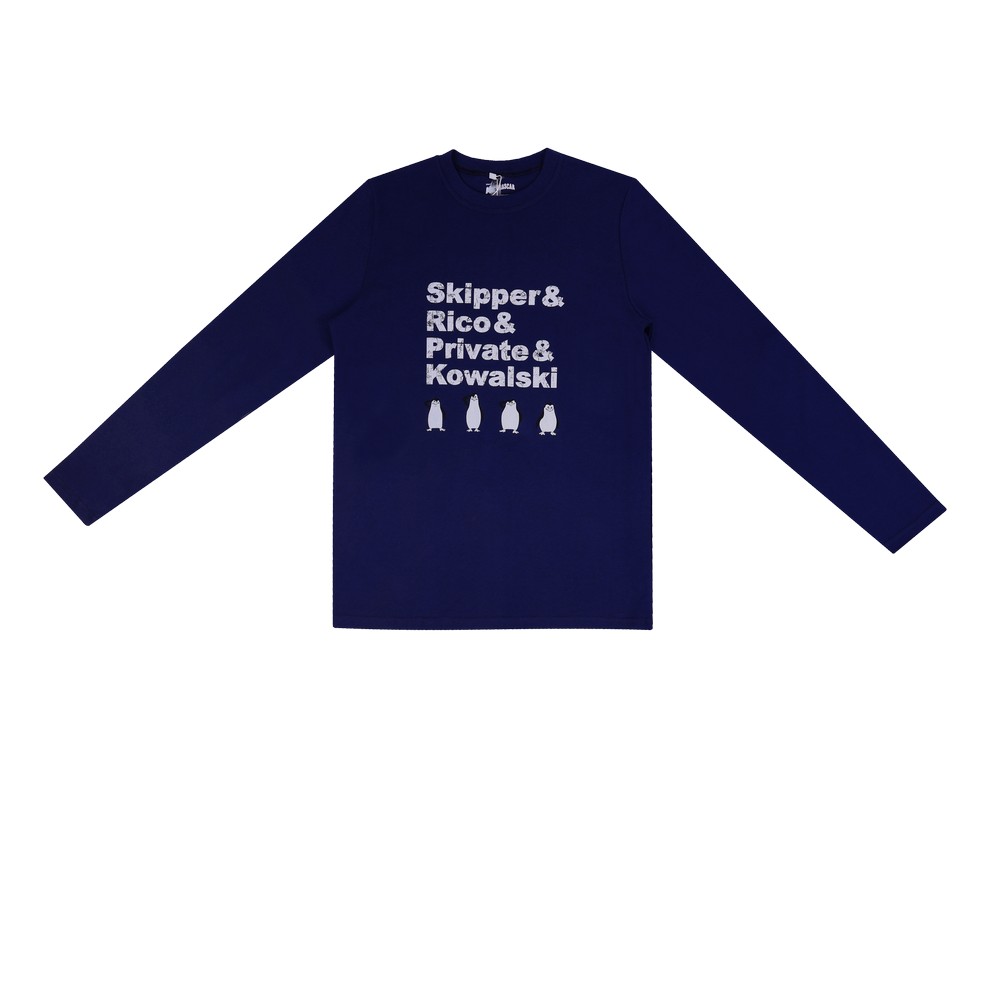 Пижама мужская «Пингвины Мадагаскар» DUNA 6627