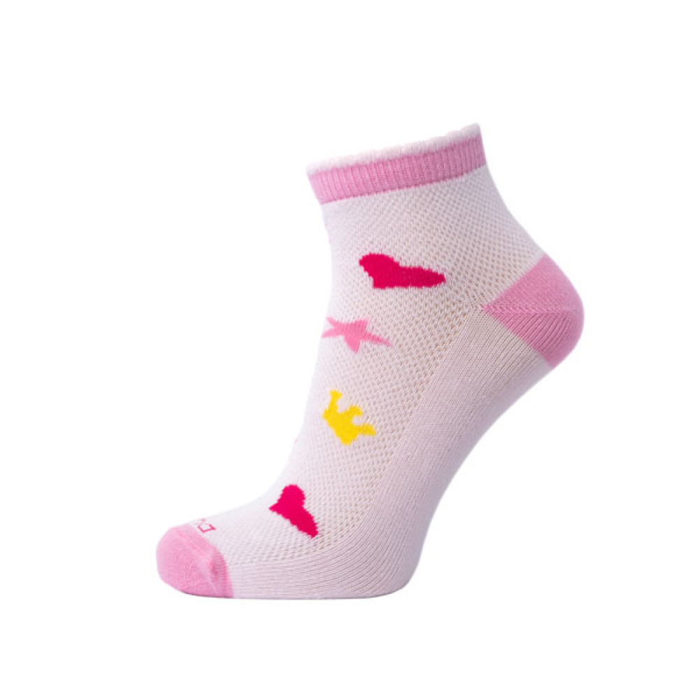 Шкарпетки дитячі літні для дівчаток, з бавовни сіточка DUNA 9060