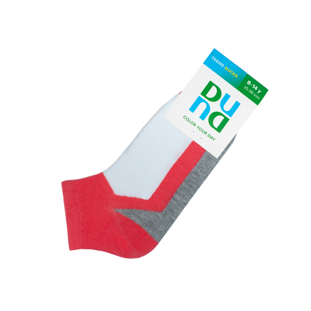 Носки летние сеточка, спорт, из хлопка DUNA 9062-11