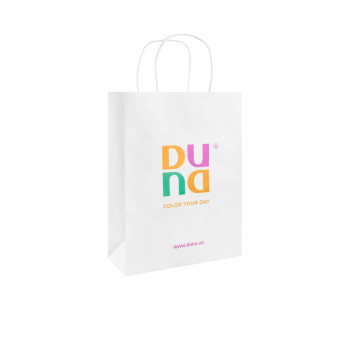 Подарочный пакет DUNA белый